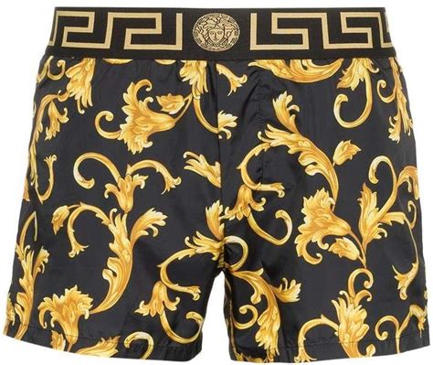 versace print bathing suit|Versace swim size guide.